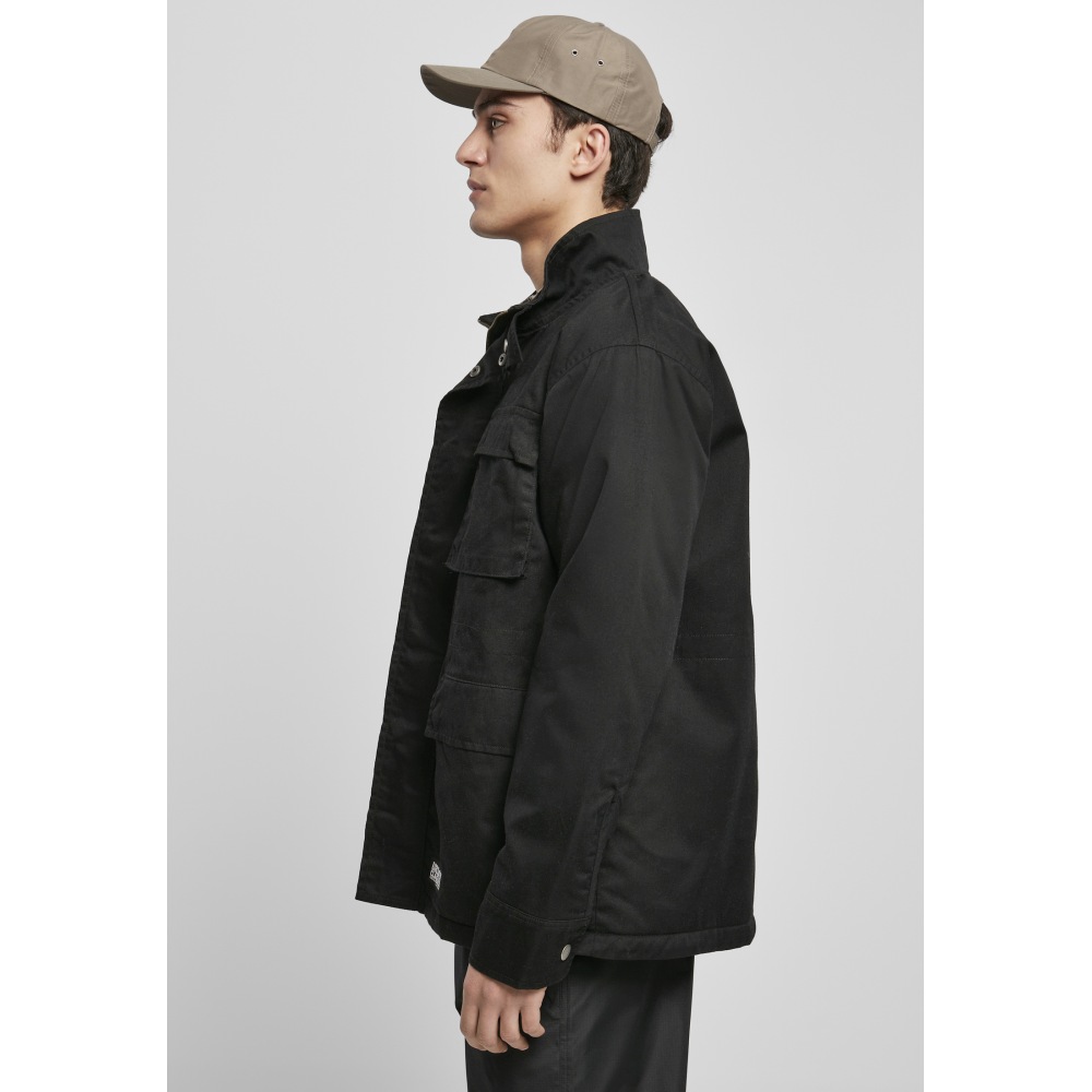 Urban Classics - Big M65 Jacke - Schwarz